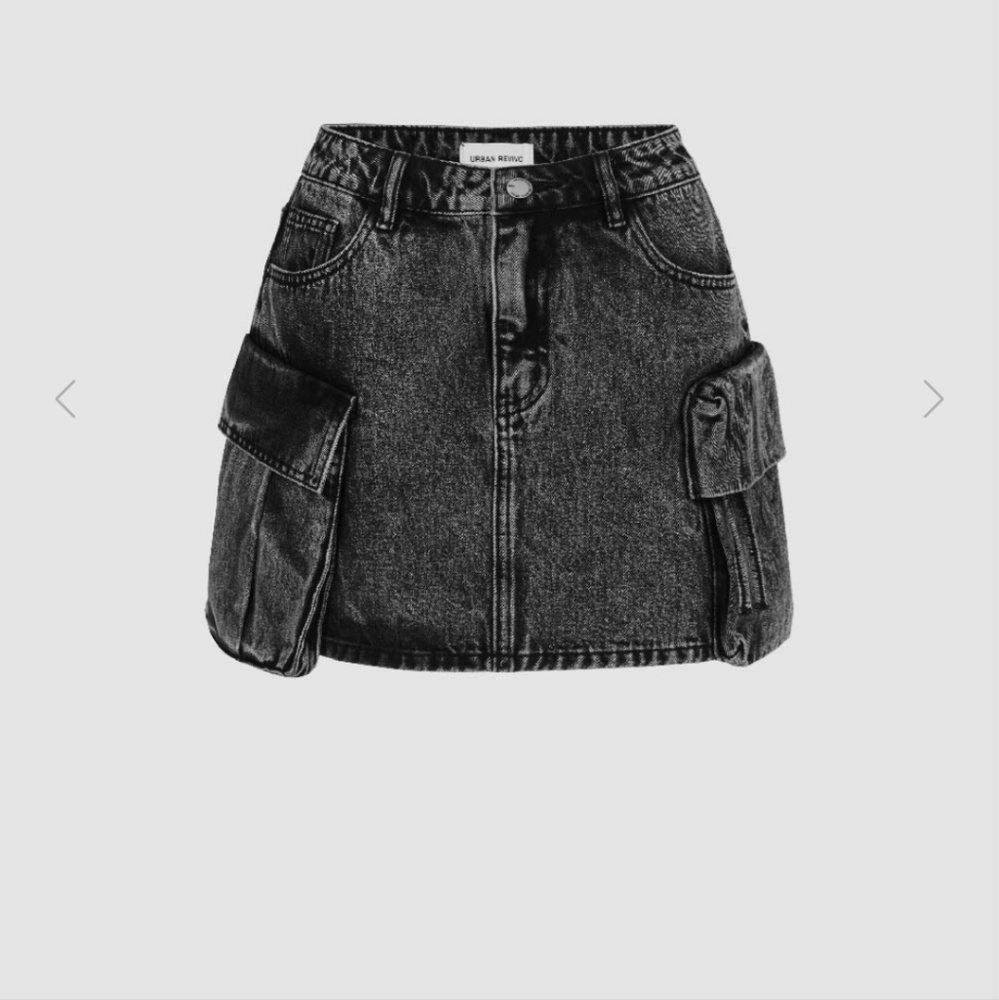 Urban Revivo|🔥 Multipocket Mini Straight Denim Size M/L